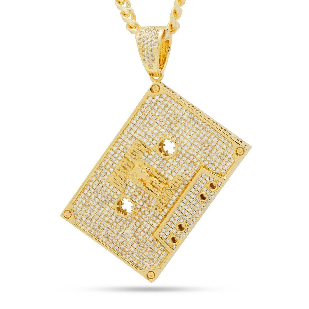 King Ice x Death Row Records- Executive Cassette Necklace
