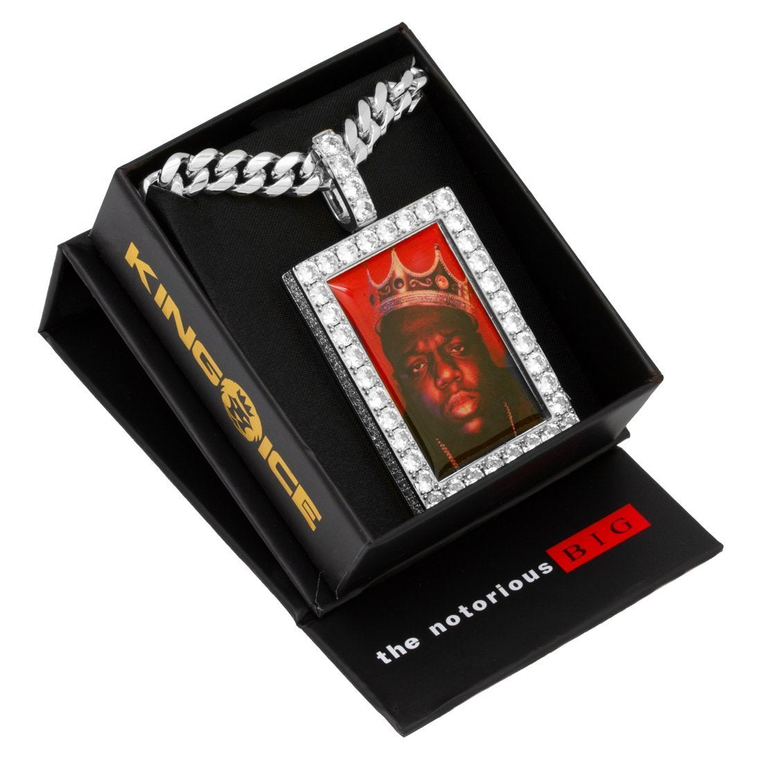 【King Ice】Notorious B.I.G. x King Ice - King of New York Notorious B.I.G. x King Ice - King of New York Necklace